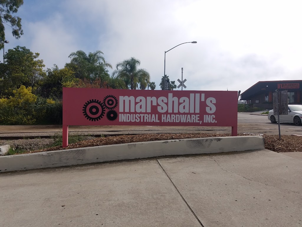 Marshalls Industrial Hardware | 8423 Production Ave, San Diego, CA 92121 | Phone: (858) 271-5555