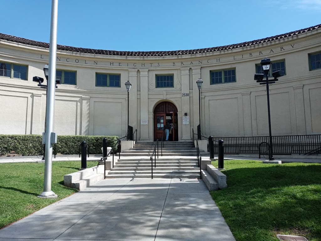 Lincoln Heights Branch Library | 2530 Workman St, Los Angeles, CA 90031 | Phone: (323) 226-1692