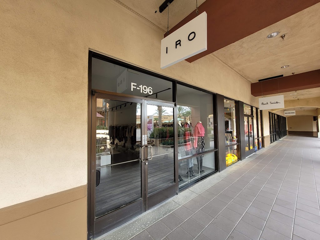 IRO Paris | 48650 Seminole Dr Desert Hills, Premium Outlets, Suite F-196, Cabazon, CA 92230, USA | Phone: (951) 922-0095