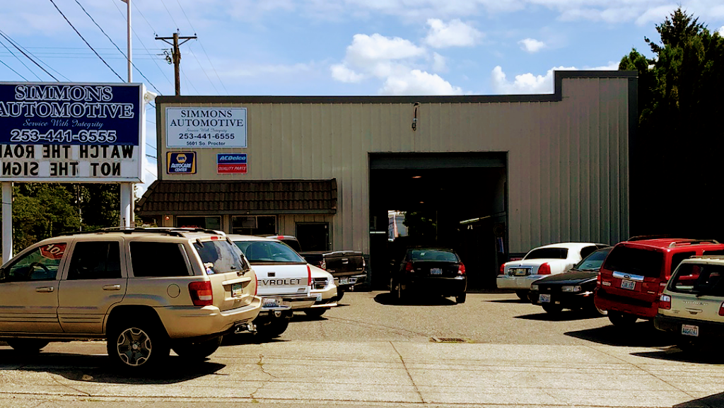 Simmons Automotive | 5601 S Proctor St, Tacoma, WA 98409, USA | Phone: (253) 441-6555