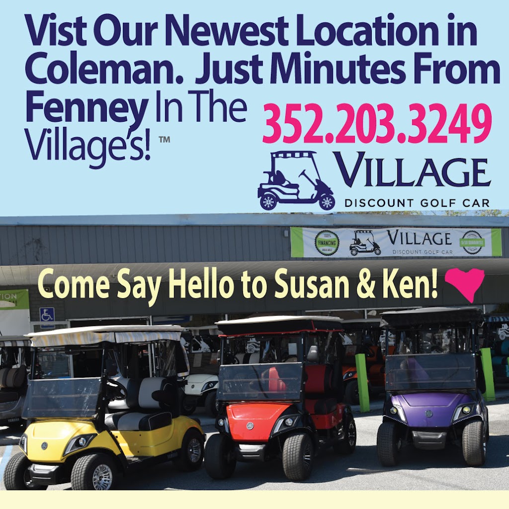 Village Discount Golf Car, LLC | 8590 E County Rd 466, The Villages, FL 32162, USA | Phone: (352) 633-8480