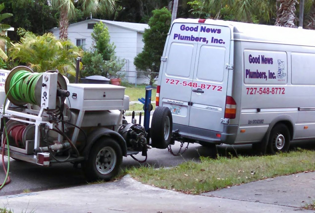 Good News Plumbers | 6125 62nd Ave N, Pinellas Park, FL 33780, USA | Phone: (727) 548-8772