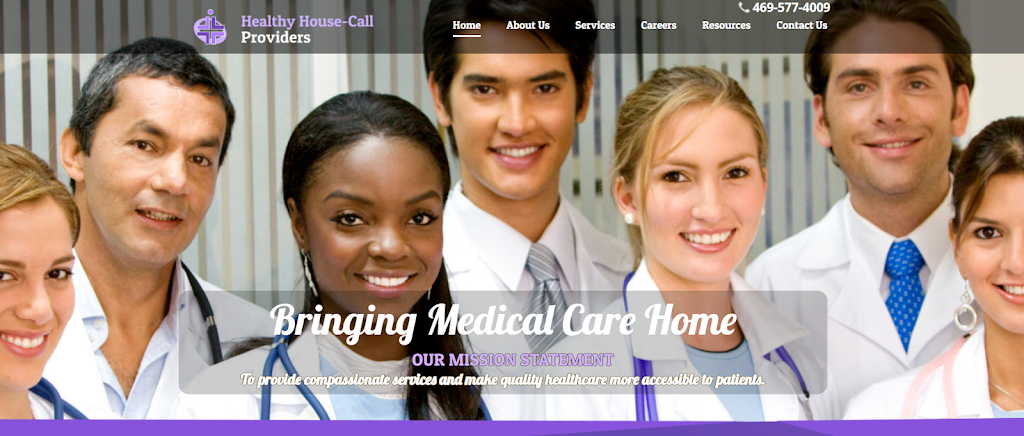 healthy house call providers | 9304 Forest Ln Suite S-100, Dallas, TX 75243, USA | Phone: (469) 577-4009