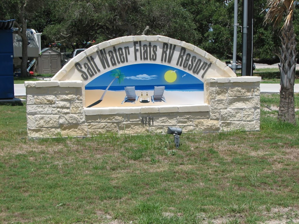 Salt Water Flats RV Resort | 4221 Business Hwy 35 South, Rockport, TX 78382, USA | Phone: (361) 386-2403