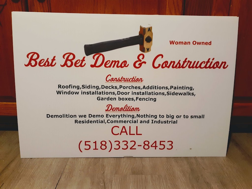 Best Bet Demolition llc | 104 Park St, Gloversville, NY 12078, USA | Phone: (518) 332-8453
