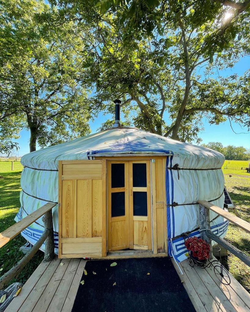 Riverside Oasis Farm - Best Yurt Glamping in Niagara, ON | 6696 Canborough Rd, Wellandport, ON L0R 2J0, Canada | Phone: (289) 442-5733