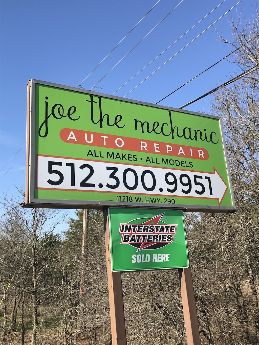 Joe the Mechanic | 11218 US-290, Austin, TX 78737, USA | Phone: (512) 300-9951