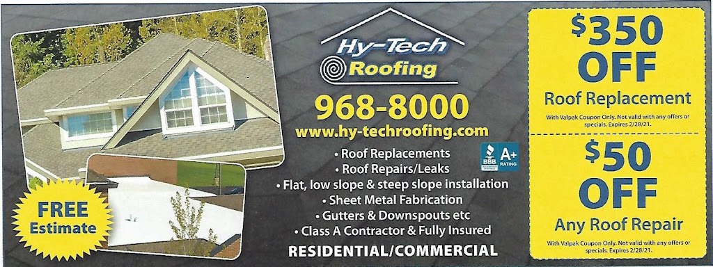 Hy-Tech Roofing | 4082 Greyhound Ct, Midlothian, VA 23112, USA | Phone: (804) 968-8000