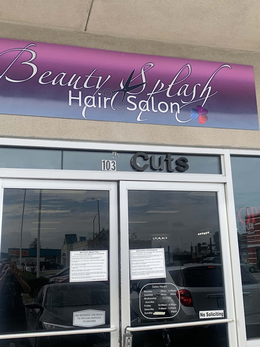Beauty Splash Hair Salon | 1525 E Yosemite Ave ste.103, Madera, CA 93638, USA | Phone: (559) 567-4964