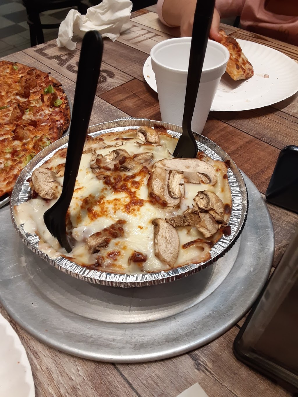 Cheesy Sensation $ (Pizza, Pasta, Sandwiches And Wings) | 2120 Hedgcoxe Rd, Plano, TX 75025, USA | Phone: (972) 517-8111