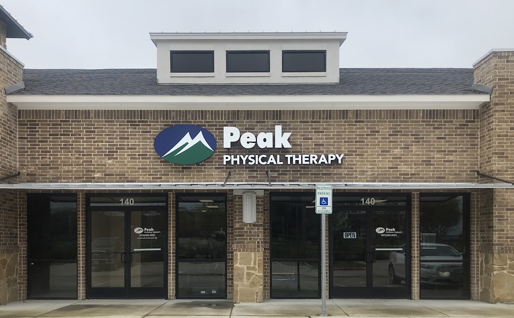 Peak Physical Therapy | 695 N Preston Rd, Celina, TX 75009, USA | Phone: (972) 382-8551