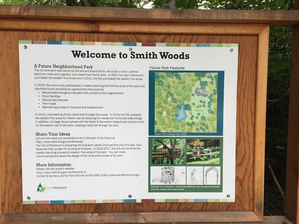 Smith Woods | 177th Ct NE &, NE 122nd St, Redmond, WA 98052, USA | Phone: (425) 556-2328