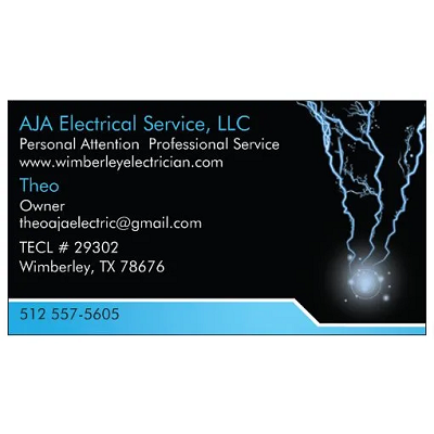 AJA Electrical Service, LLC | 1611 Sandy Point Rd, Wimberley, TX 78676, USA | Phone: (512) 557-5605