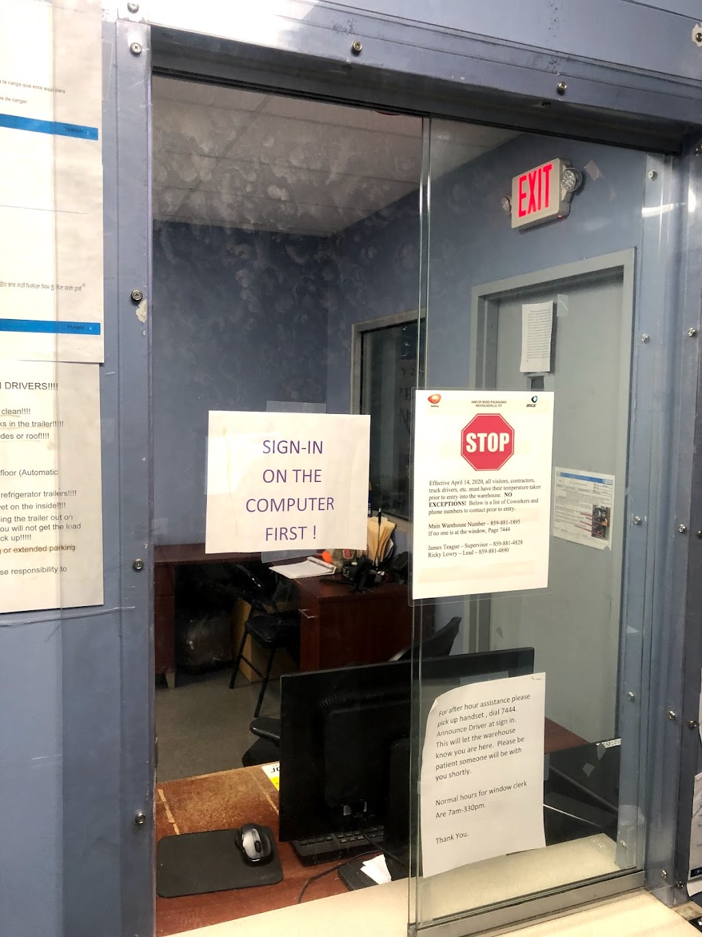 Amcor 1541 S Main St, Nicholasville, KY 40356, USA BusinessYab