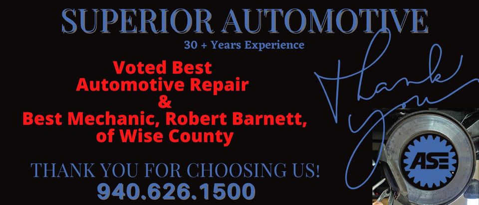 Superior Auto Repair | 1799 US-287, Decatur, TX 76234, USA | Phone: (940) 626-1500