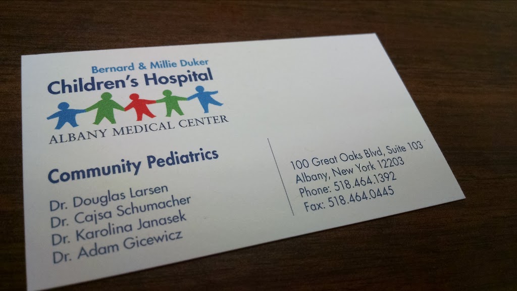 AMC Community Pediatrics | 100 Great Oaks Blvd #103, Albany, NY 12203, USA | Phone: (518) 464-1392