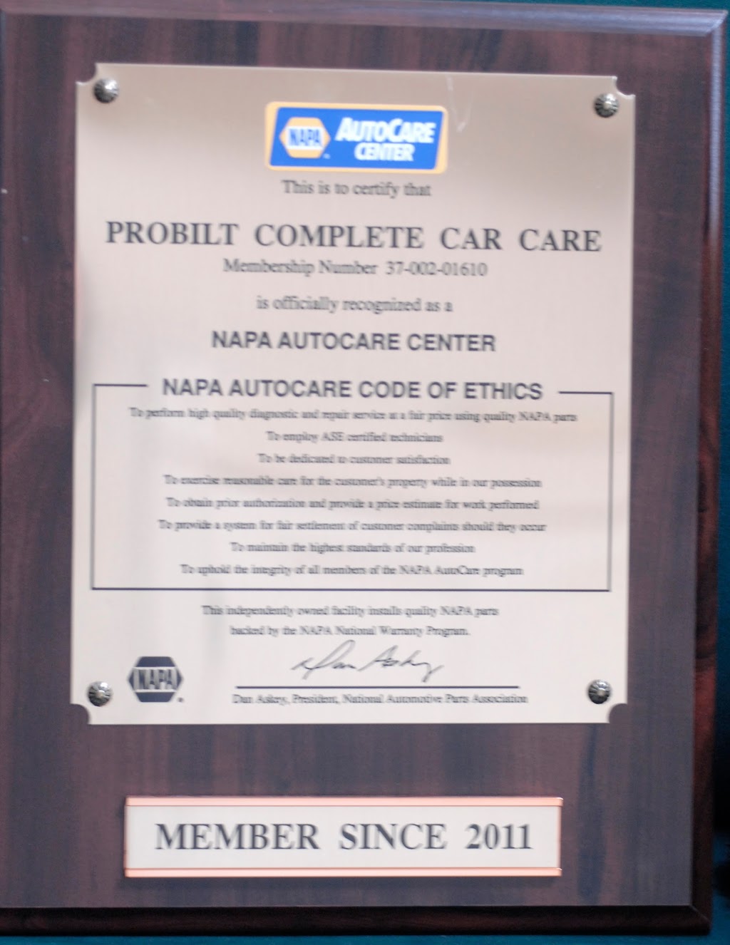 Probilt Complete Car Care | 1636 Production Dr, Jeffersonville, IN 47130, USA | Phone: (812) 282-4462