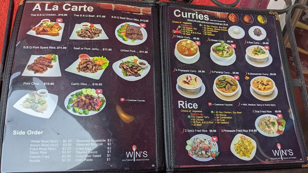 Wins Thai Cuisine | 11688 Magnolia Blvd, North Hollywood, CA 91601, USA | Phone: (818) 763-4463