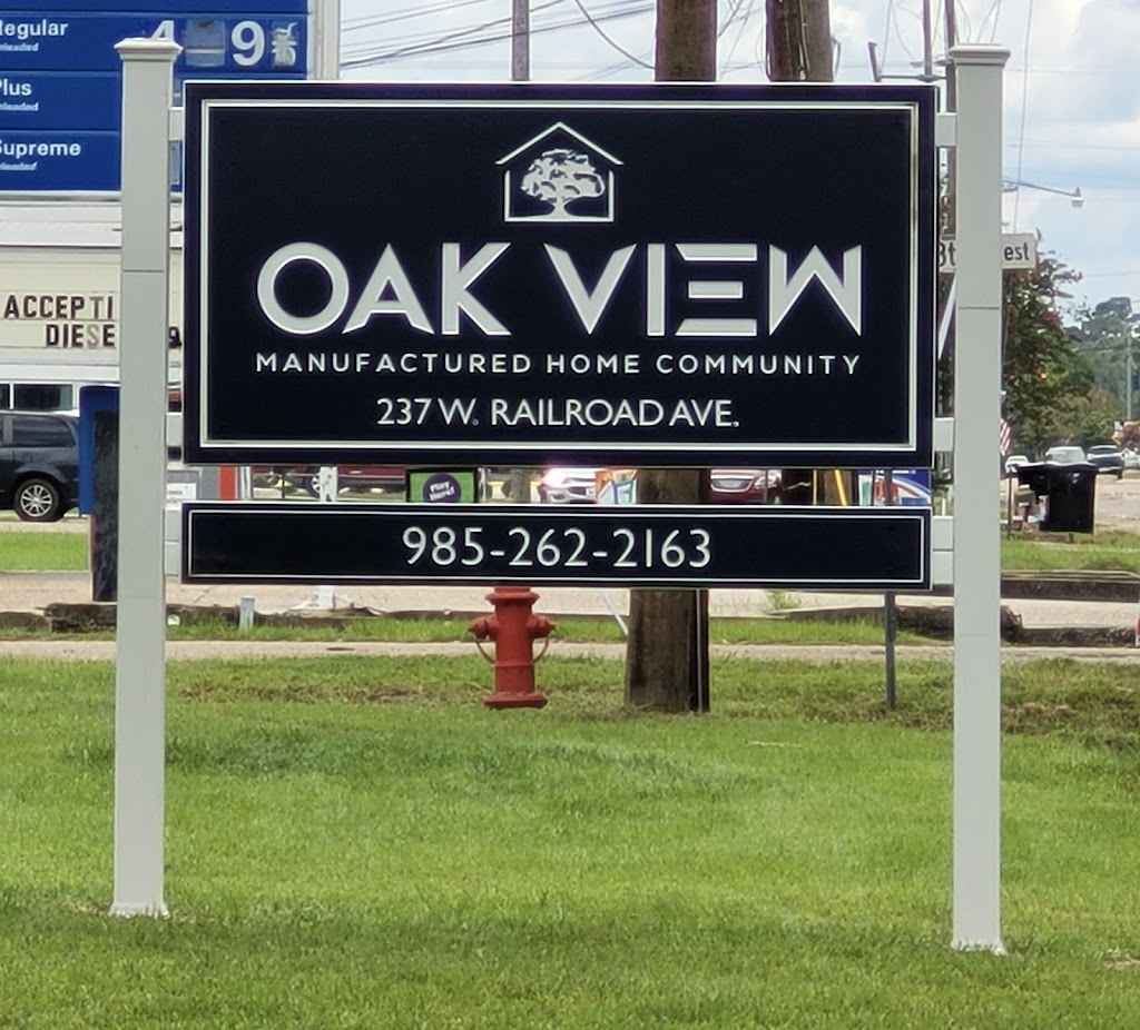 Oak View MHC | 237 W Railroad Ave, Independence, LA 70443, USA | Phone: (985) 262-2163