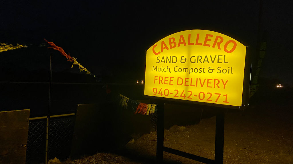 Caballero Sand and Gravel | 18003 Cindys Ln, Justin, TX 76247, USA | Phone: (940) 242-0271