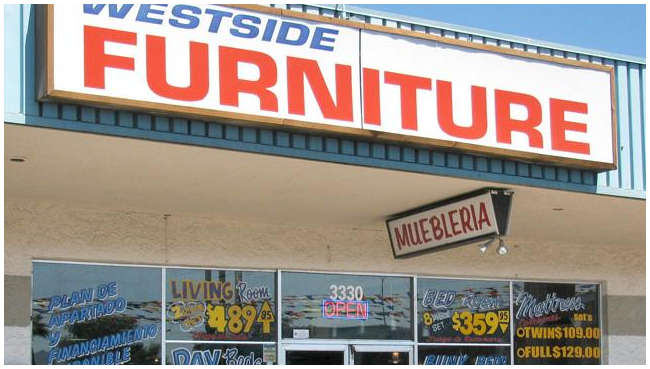 Westside Furniture | 3330 W Van Buren St, Phoenix, AZ 85009, USA | Phone: (602) 272-0034