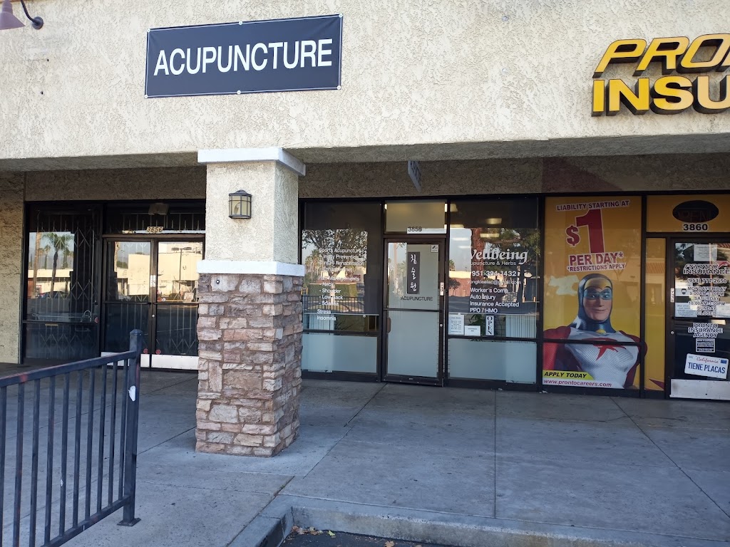 Wellbeing Acupuncture & Herbs | 3858 Chicago Ave, Riverside, CA 92507, USA | Phone: (951) 394-1432