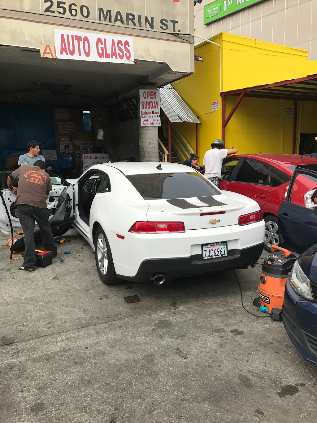 California Auto Glass | 85 Industrial St, San Francisco, CA 94124 | Phone: (415) 826-2574