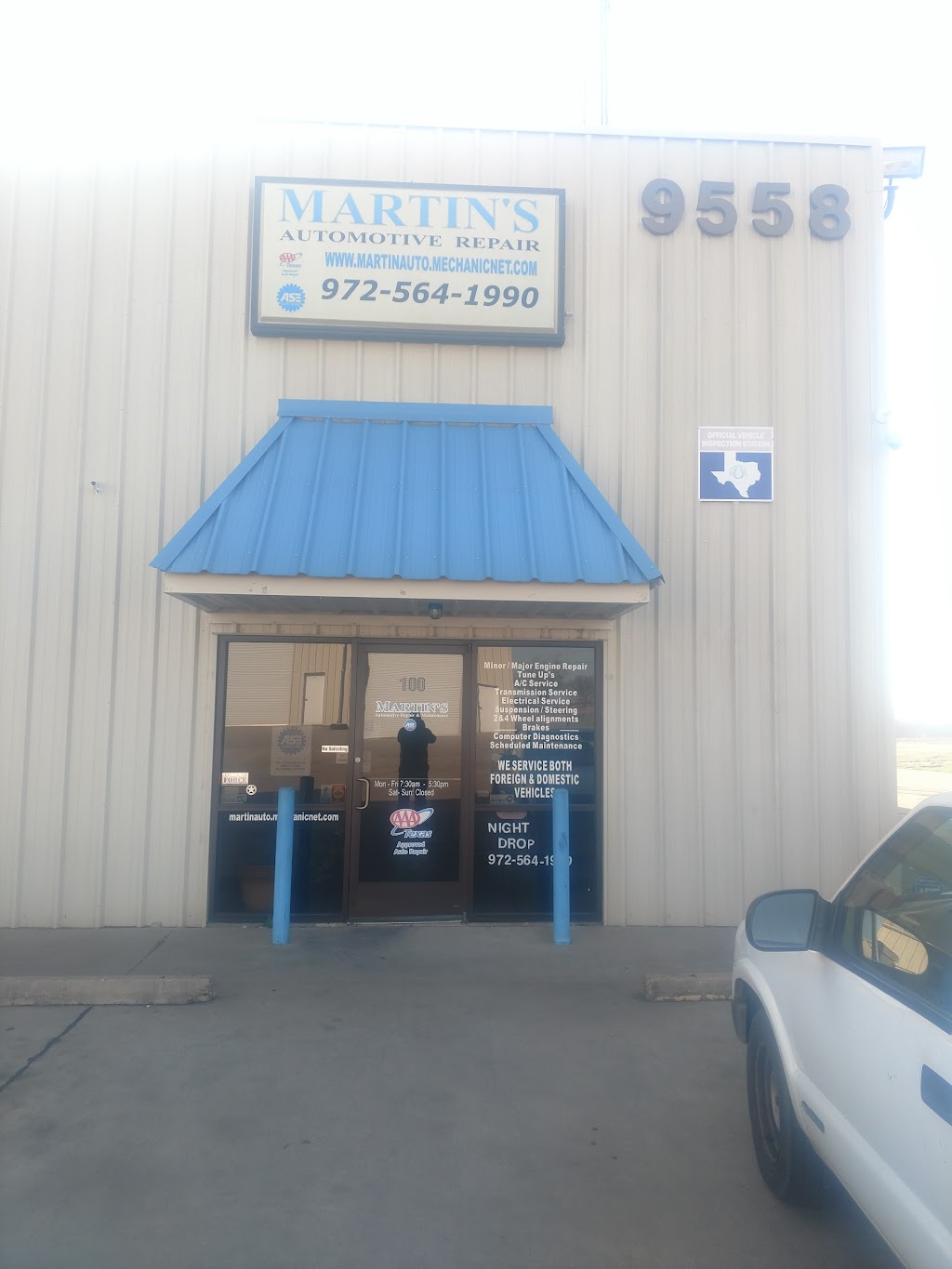 Martins Automotive Repair & Maintenance | 6396 Michael Talty Ave, Terrell, TX 75160 | Phone: (972) 564-1990