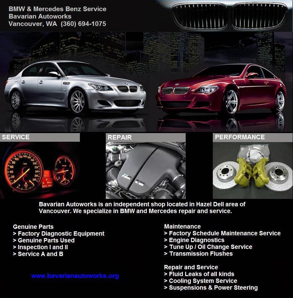 Bavarian AutoWorks | 6900 NE Hwy 99 STE D, Vancouver, WA 98665, USA | Phone: (360) 694-1075