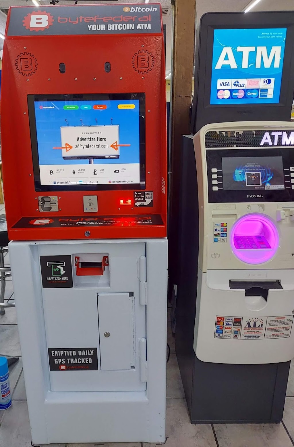 Byte Federal Bitcoin ATM (Azle Food Store/Exxon) | 500 N Stewart St, Azle, TX 76020, USA | Phone: (786) 686-2983