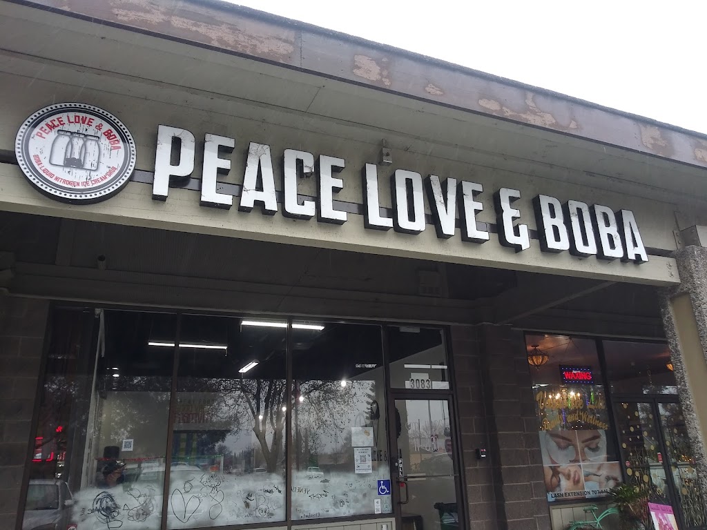 Peace Love & Boba | 3083 Alamo Dr, Vacaville, CA 95687, USA | Phone: (707) 880-7780