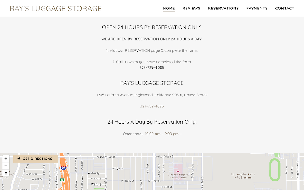 RAYS LUGGAGE STORAGE | 4919 W Century Blvd REAR, Inglewood, CA 90304, USA | Phone: (323) 739-4085