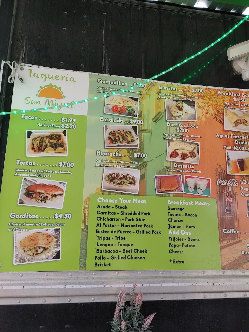 Taqueria San Miguel | 203 US-380, Bridgeport, TX 76426, USA | Phone: (940) 210-0096