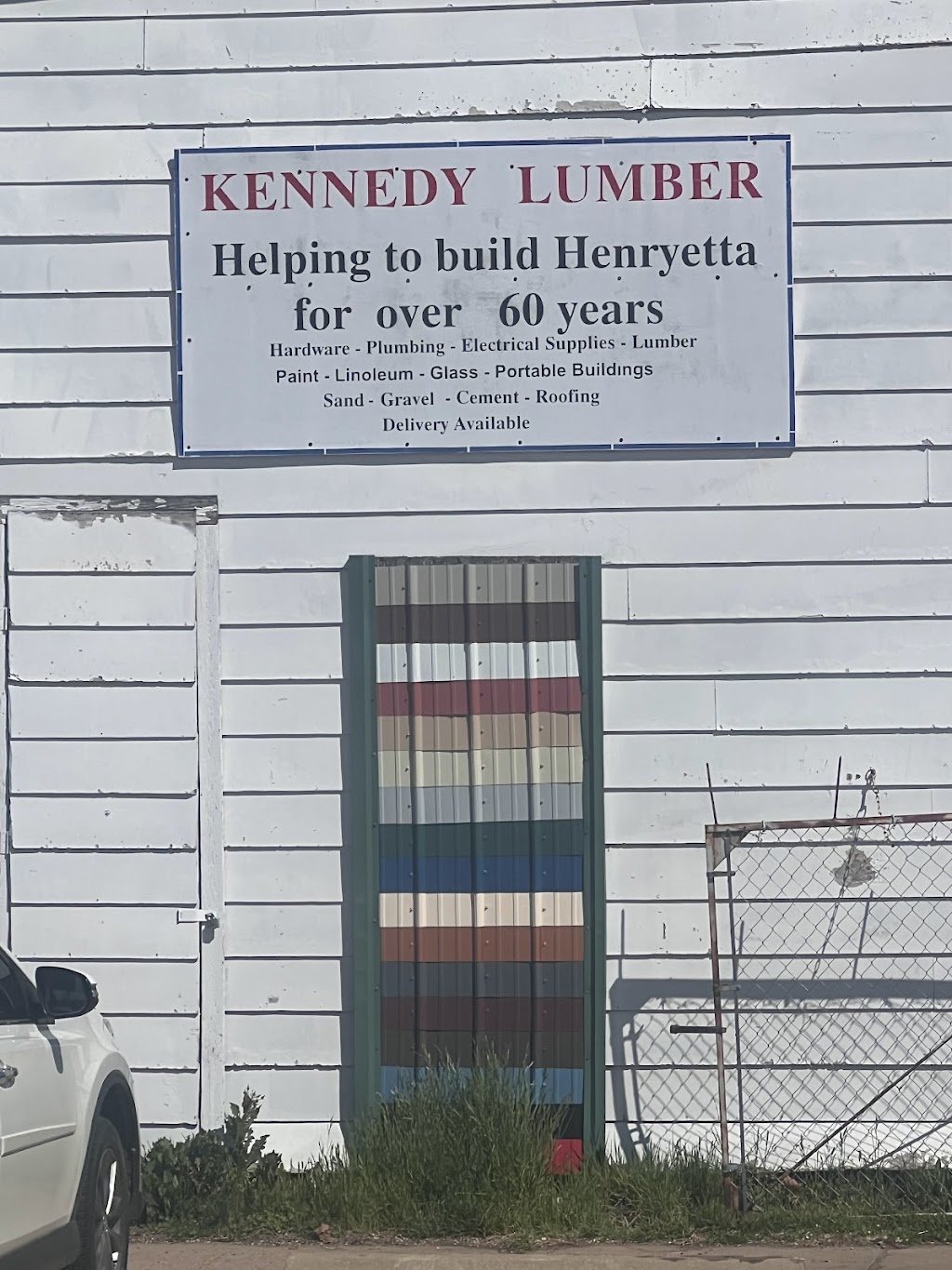 Kennedy Lumber Company Inc. | 202 E Trudgeon St, Henryetta, OK 74437, USA | Phone: (918) 652-2525