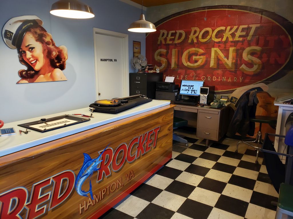 Red Rocket Signs | 1803 E Pembroke Ave, Hampton, VA 23663, USA | Phone: (757) 723-7700