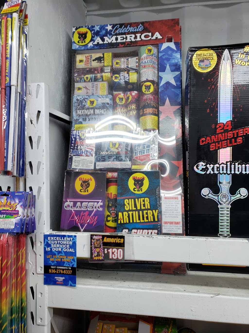 Fireworks Superstore USA Express | 24040 TX-494 Loop, Porter, TX 77365 | Phone: (281) 810-8505