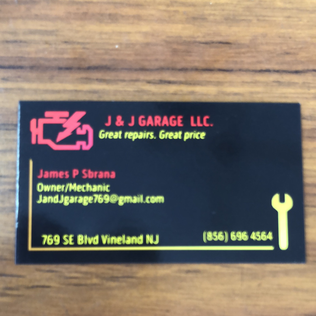 J & J Garage | 769 SE Blvd, Vineland, NJ 08360, USA | Phone: (856) 696-4564