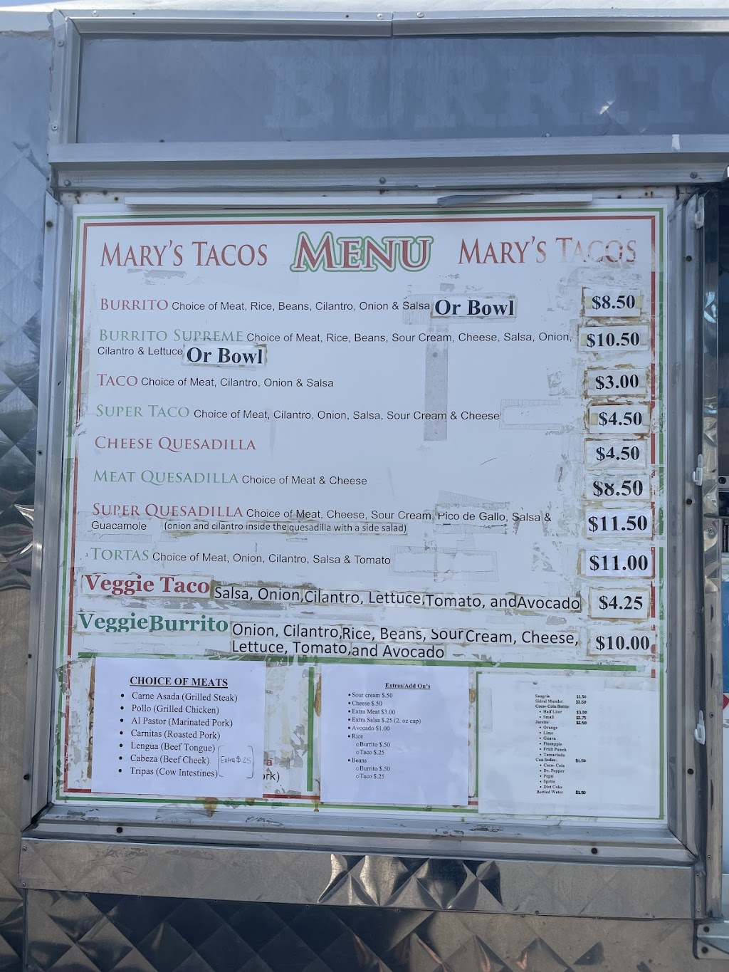 Marys Taco Truck | 300 N Main St, Angels Camp, CA 95222, USA | Phone: (209) 822-0843