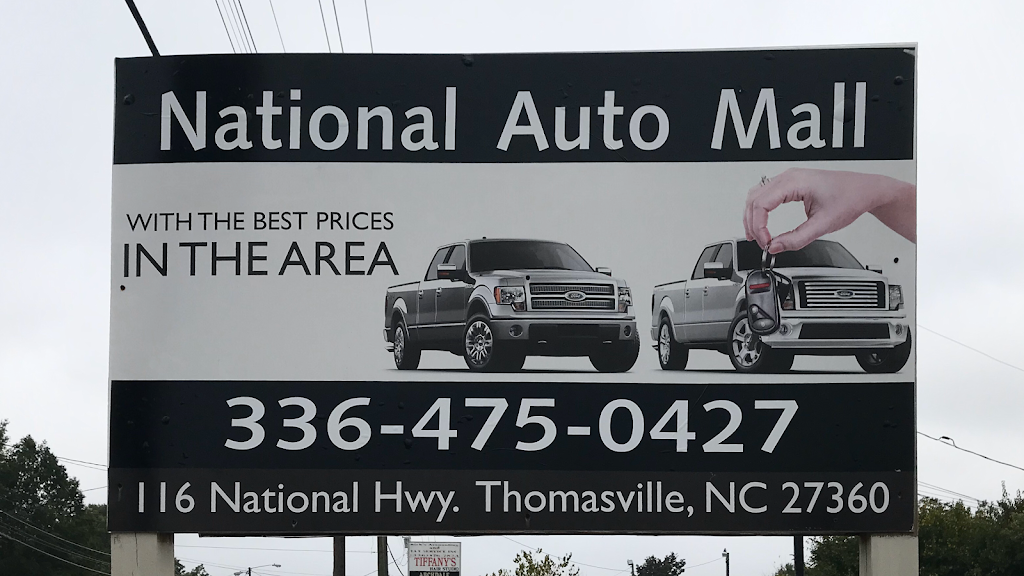 National Auto Mall | 116 National Hwy, Thomasville, NC 27360, USA | Phone: (336) 475-0427