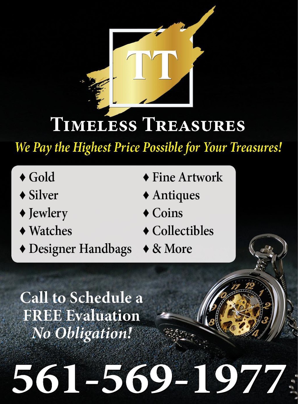Timeless Treasures | 23310 Torre Cir, Boca Raton, FL 33433, USA | Phone: (561) 569-1977