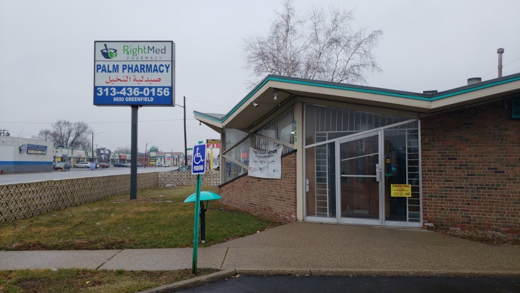 Palm Pharmacy | 6650 Greenfield Rd, Dearborn, MI 48126, USA | Phone: (313) 436-0156