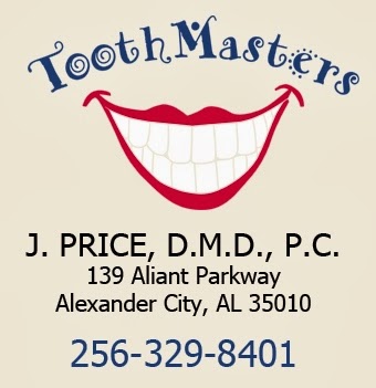 ToothMasters: Dr. Joni Price | 139 Aliant Pkwy, Alexander City, AL 35010, USA | Phone: (256) 329-8401