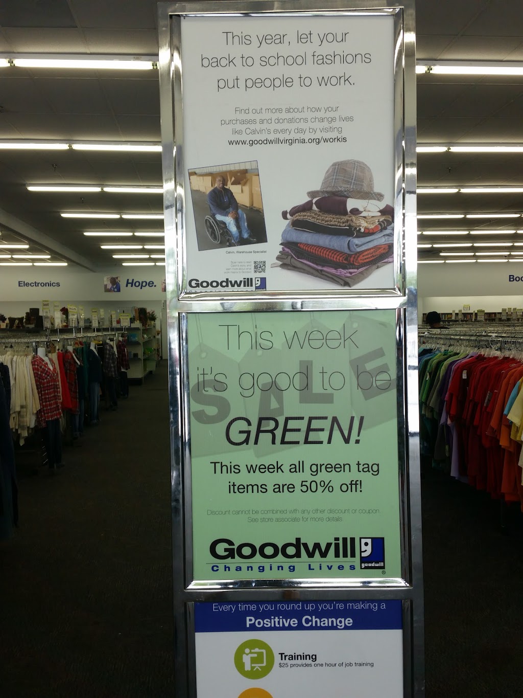 Goodwill of Central and Coastal Virginia | 229 S Rosemont Rd, Virginia Beach, VA 23452, USA | Phone: (757) 355-6820