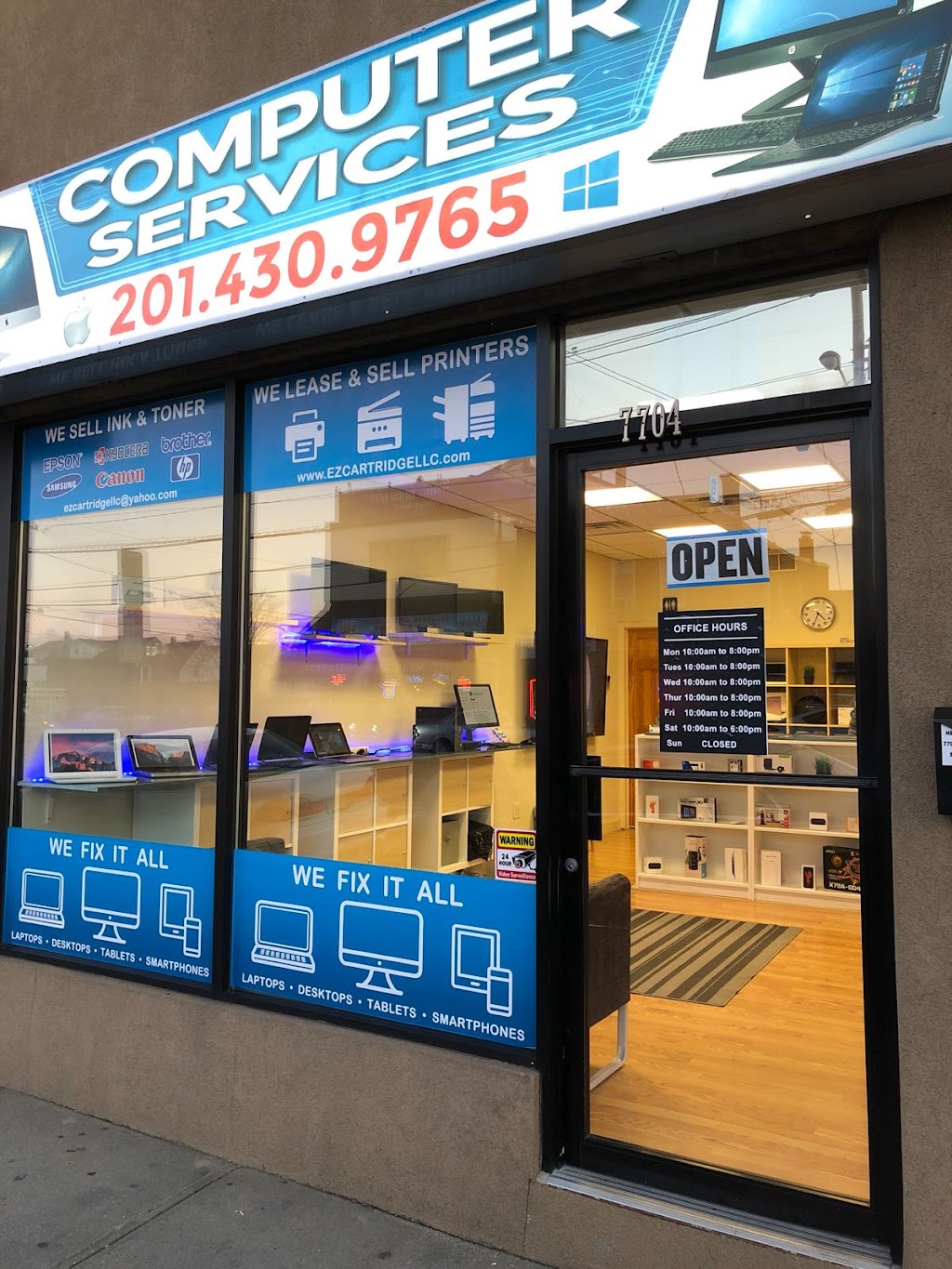 EZ CARTRIDGE | 7704 John F. Kennedy Blvd, North Bergen, NJ 07047 | Phone: (201) 710-1870