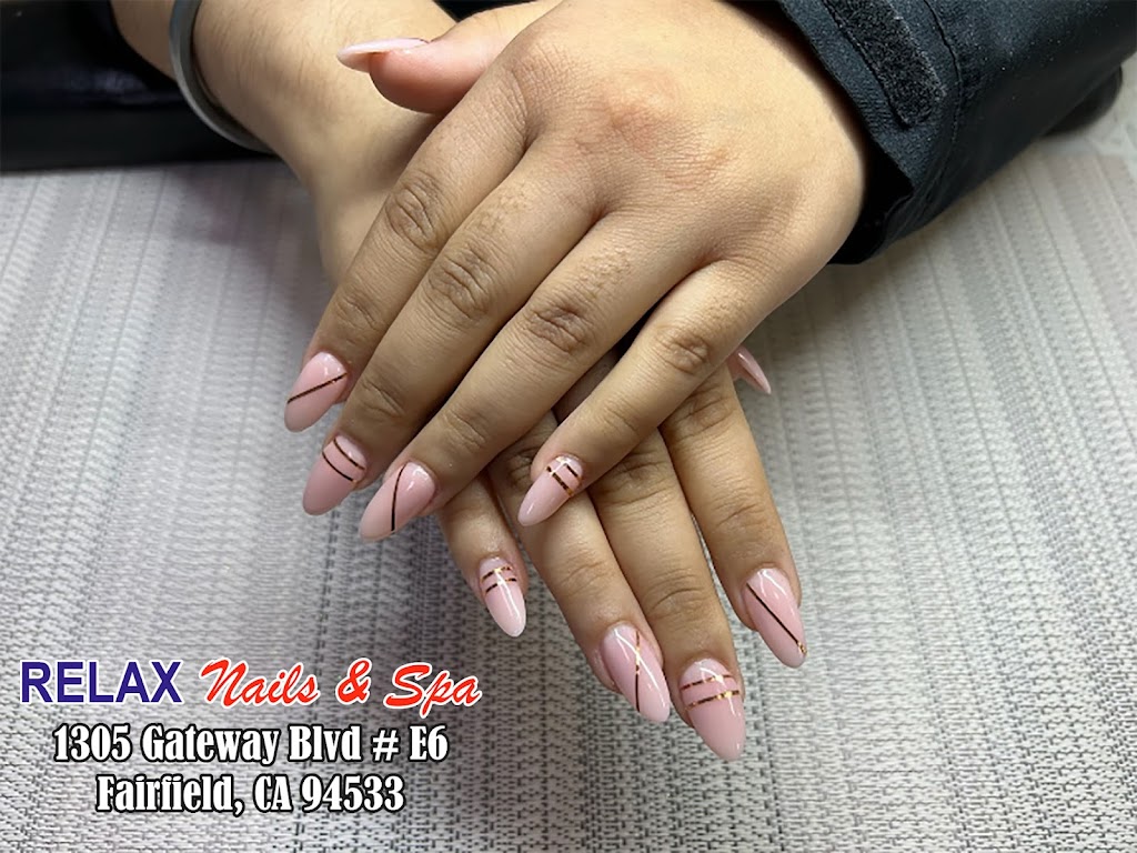 Relax Nails & Spa | 1305 Gateway Blvd E6, Fairfield, CA 94533, USA | Phone: (707) 421-8988