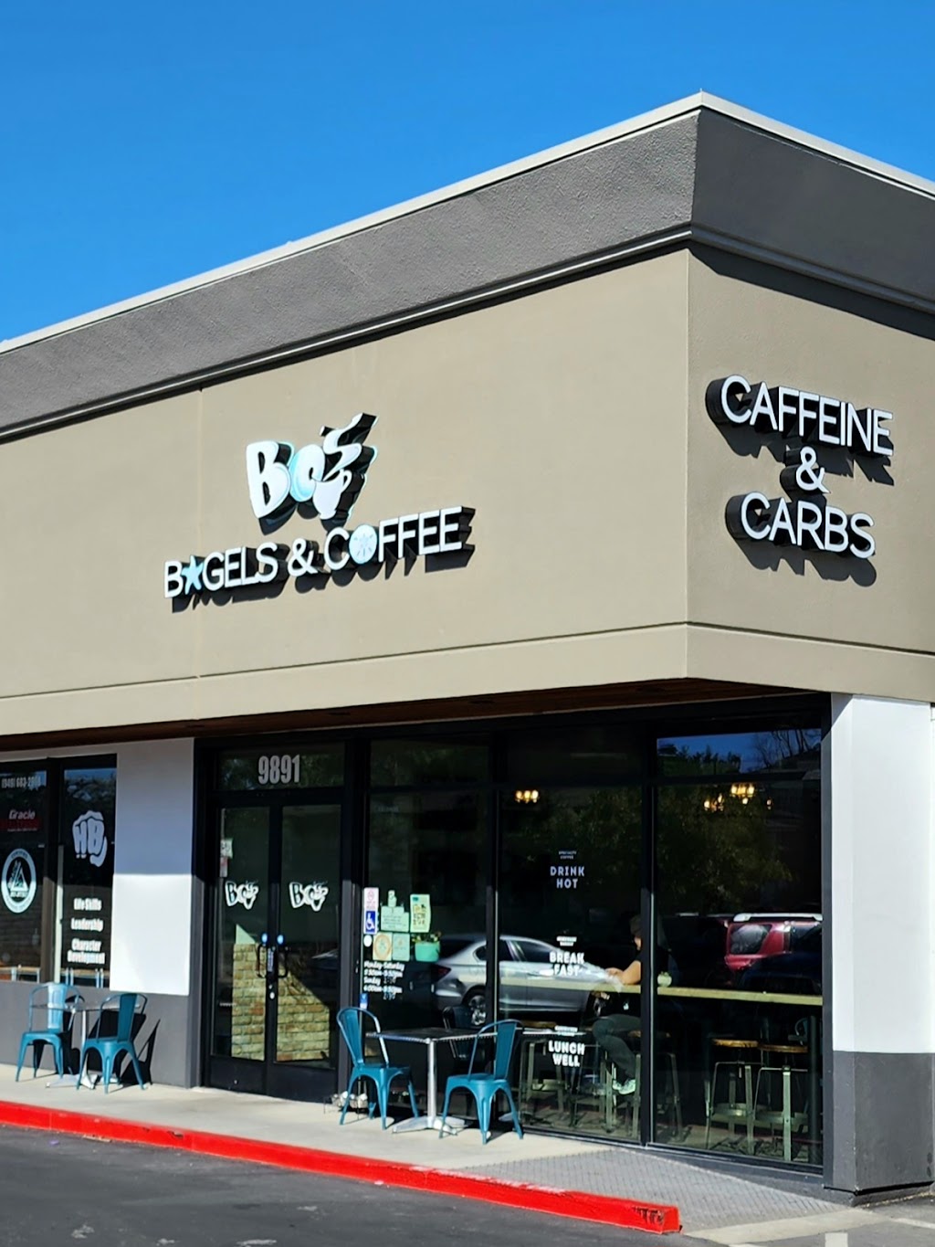 Bos Bagels & Coffee | 9891 Hamilton Ave, Huntington Beach, CA 92646, USA | Phone: (714) 587-9171