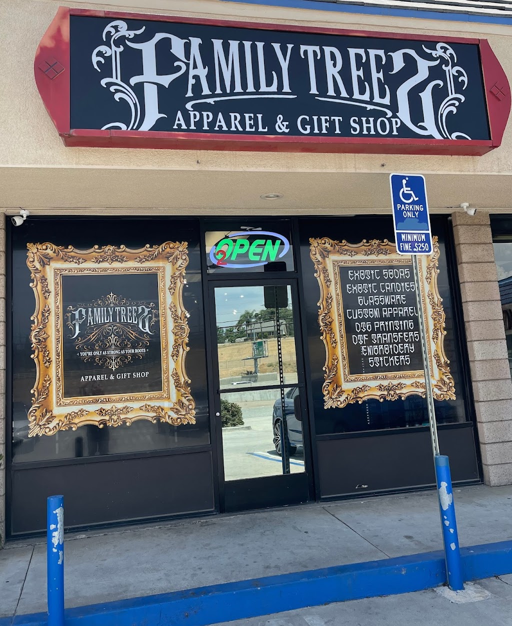 Family Treez Apparel and Gift Shop | 31583 Outer Hwy 10 S STE 2, Yucaipa, CA 92399, USA | Phone: (951) 563-4517