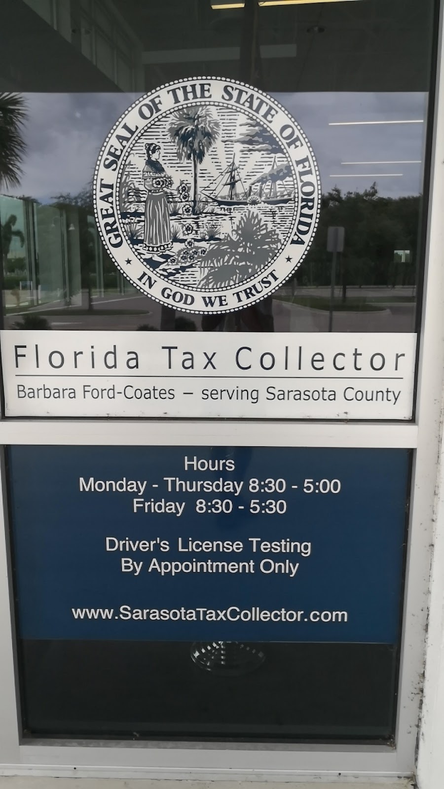 Sarasota County Tax Collector | 6100 Sawyer Loop Rd, Sarasota, FL 34238, USA | Phone: (941) 861-8300