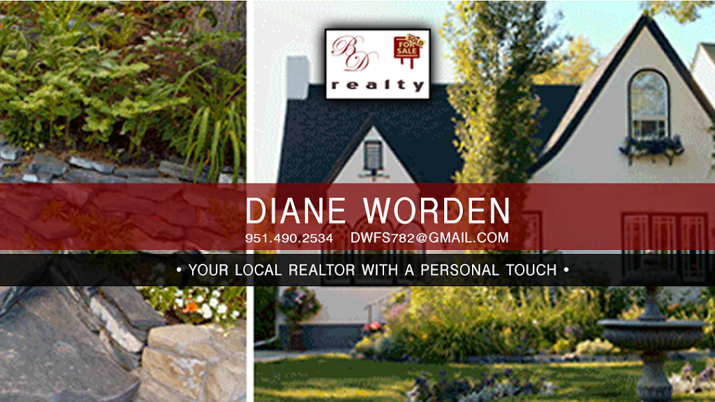 Diane Worden - BD Realty and Mortgage Center | 6317 Tuckaway Ave, Banning, CA 92220, USA | Phone: (951) 490-2534