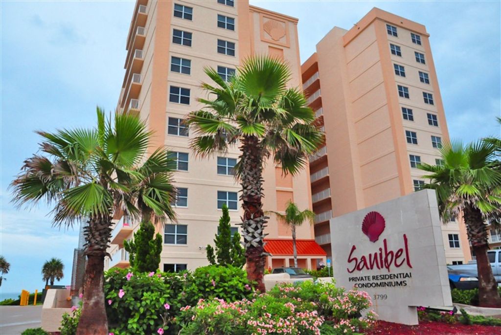 Oceanfront Sanibel at Daytona Beach Shores | 3799 S Atlantic Ave, Daytona Beach Shores, FL 32118, USA | Phone: (407) 201-1528